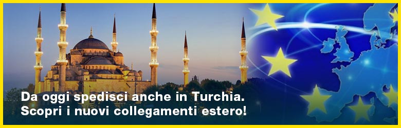 Spedizioni in Turchia